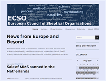 Tablet Screenshot of ecso.org